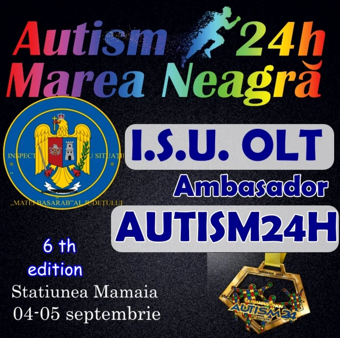 echipa isu olt la maratonul autism 24 h marea neagră