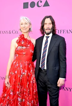 Alexandra Grant, Keanu Reeves, Getty 