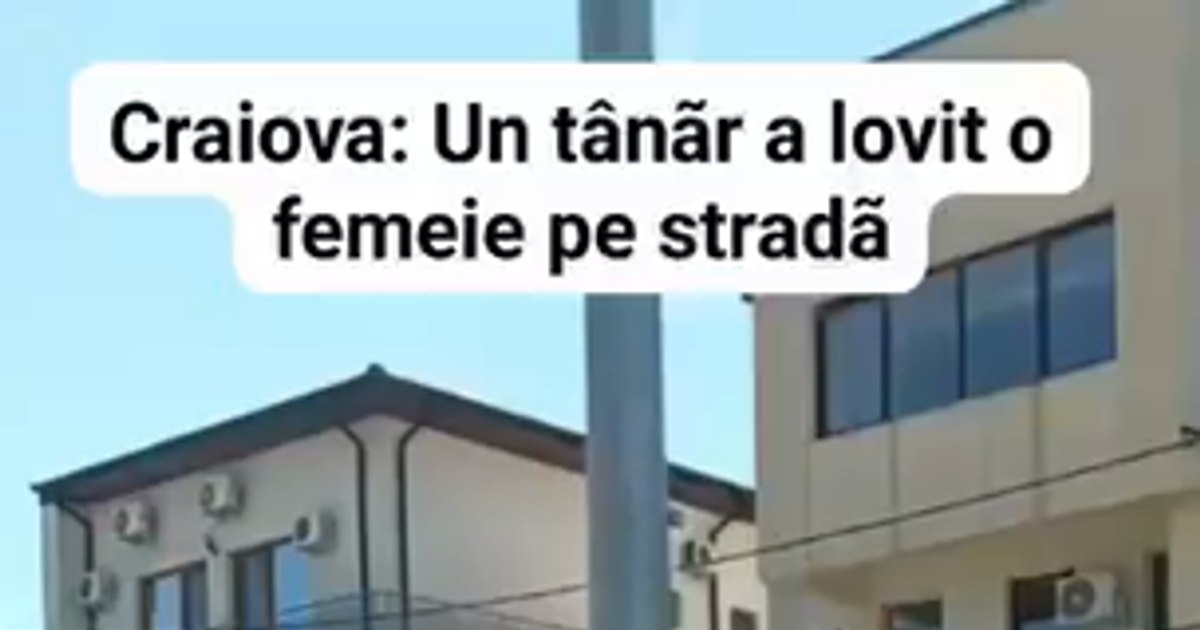 „O tânără de 23 de ani atacată pe stradă: imagini șocante surprind incidentul”