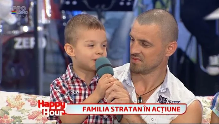 Cezar Stratan se va lansa în muzica românească, asemeni surorii sale Cleopatra (captură: PRO TV)