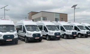 Microbuze electrice pentru elevi cumparate de Consiliul Judetean Iasi webp