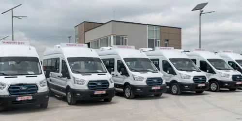 Microbuze electrice pentru elevi cumparate de Consiliul Judetean Iasi webp