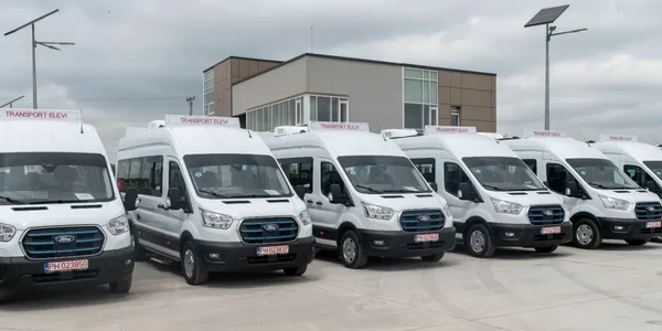 Microbuze electrice pentru elevi cumparate de Consiliul Judetean Iasi webp