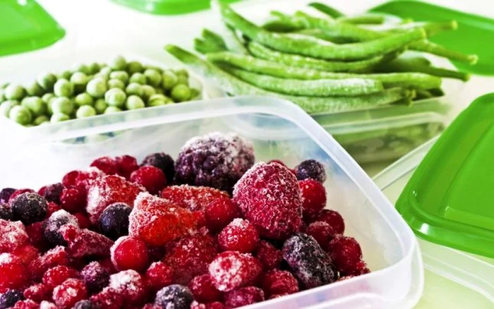Unele alimente congelate conțin nutrienți valoroși FOTO: Arhivă