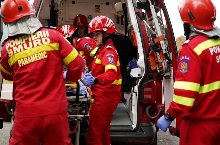 Victimele au fost transportate la spital. FOTO Facebook SMURD
