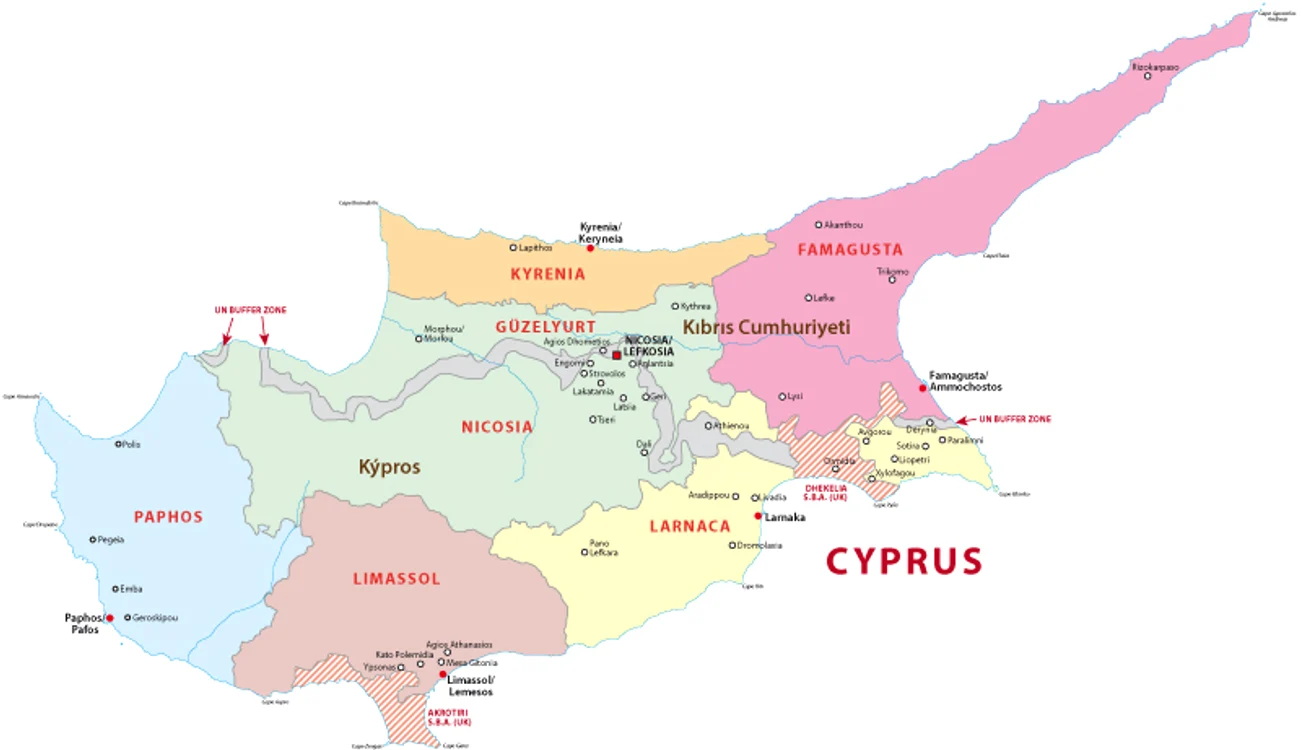 Harta Cipru