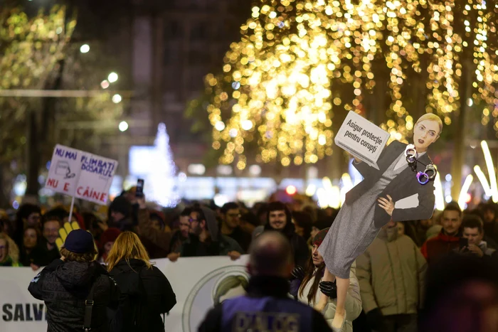 Este a cincea seară de proteste în Capitală FOTO Inquam Photos Octav Ganea