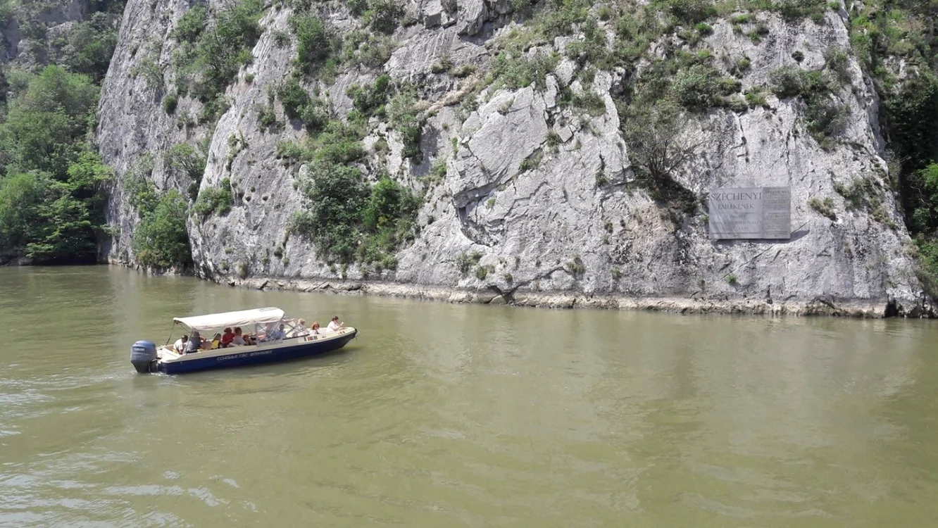 Inaugurare placă Szechenyi la Cazanele Dunării FOTO Both