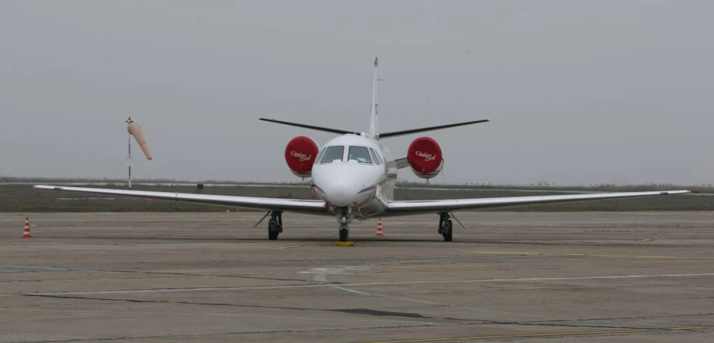 Aterizare de urgenta pe Aerogara Baia Mare