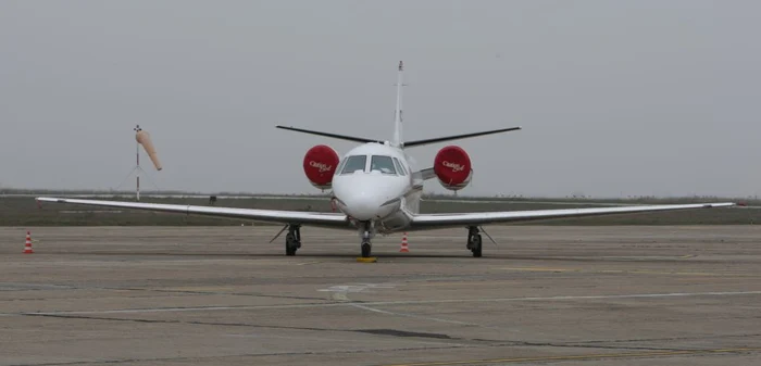 Aterizare de urgenta pe Aerogara Baia Mare