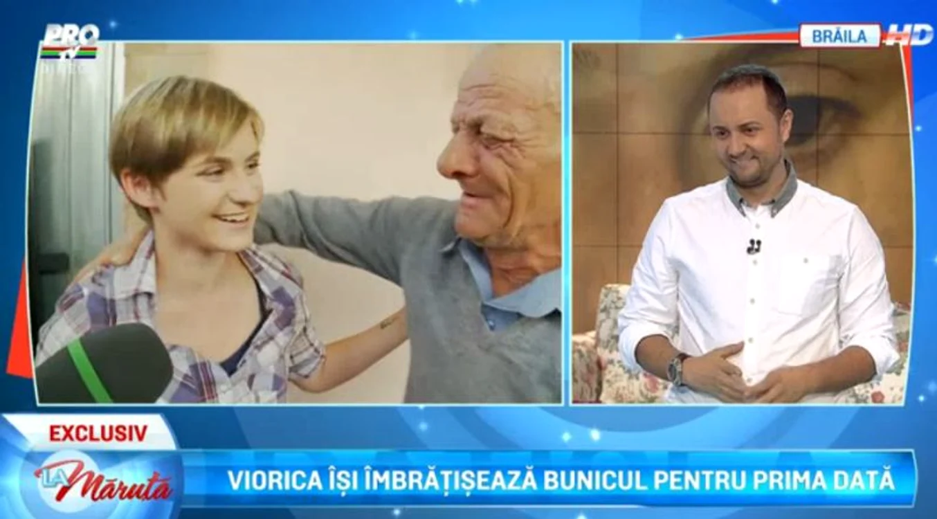 Viorica a aflat de la bunicul ei că bărbatul pe care l-a cunoscut ar putea să nu fie tatăl ei biologic