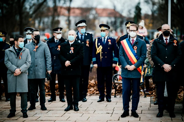 Ceremonie de 1 decembrie de la Timişoara