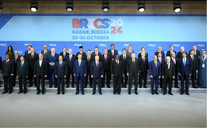 Liderii prezenți la cel de-al 16-lea Summit BRICS