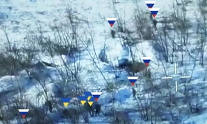 soldati ucraineni salvati de drone din captivitatea rusa FOTO Captură jpg