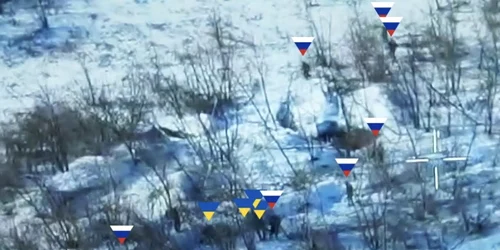 soldati ucraineni salvati de drone din captivitatea rusa FOTO Captură jpg