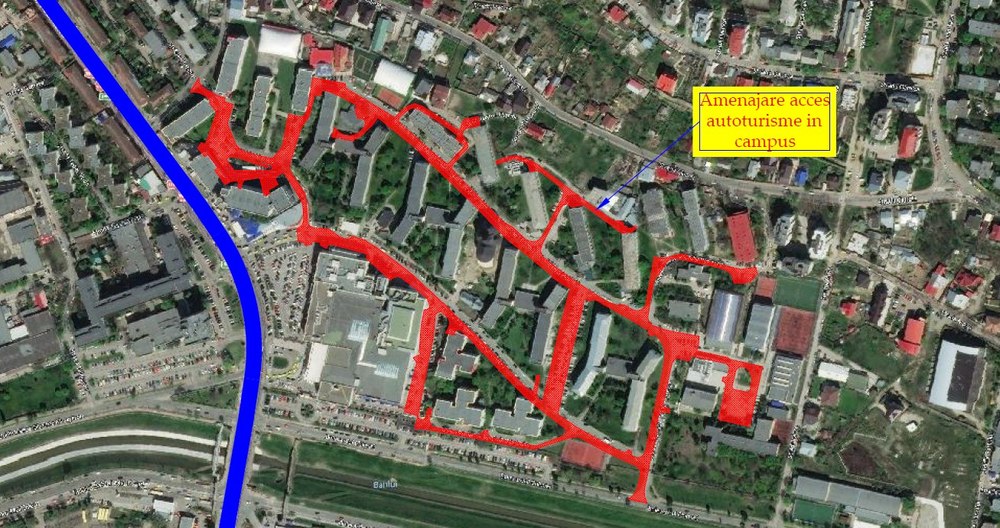 Cel mai modern și inteligent sistem de parcare din România, dedicat studenților. „Reţeaua de fibră optică va fi îngropată”