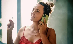 Georgiana Saizescu în filmul „Visul”   foto Eduard Botofei jpeg