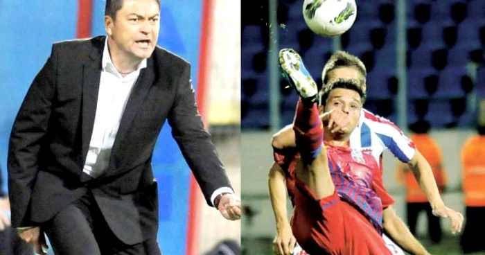 Steaua a avut doi debutanţi aseară: Ilie Stan pe bancă şi Tibi Bălan în teren