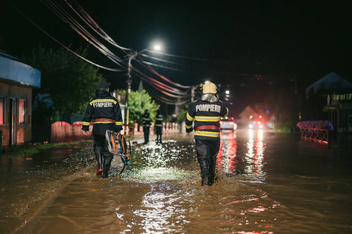 Inundații în județul Neamț Foto: Comuna Farcașa