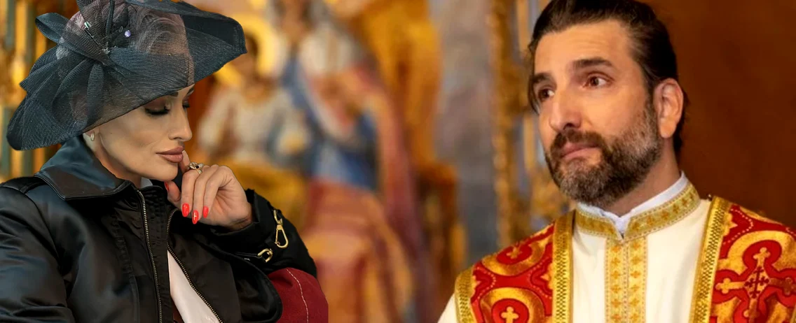 Gabriela Lucuțar, patroană de firmă de pompe funebre, și Silviu Biriș, actor 