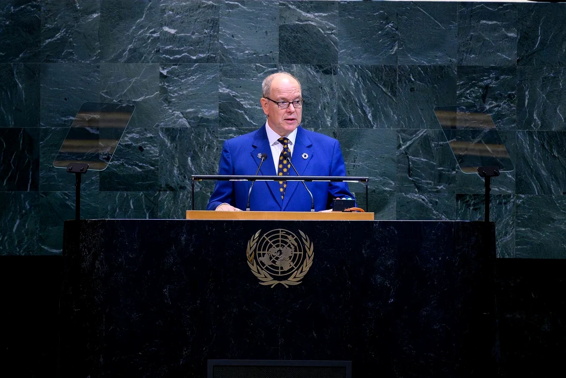 Prințul Albert la ONU, Foto Palatul Princiar monegasc jpg