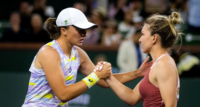 Iga Swiatek - Simona Halep, meci câștigat de poloneză. Foto Getty images