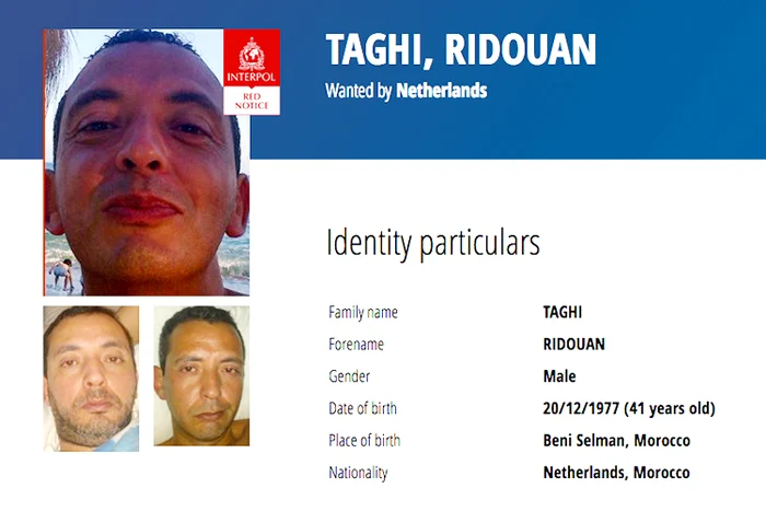 Ridouan Taghi, facebook