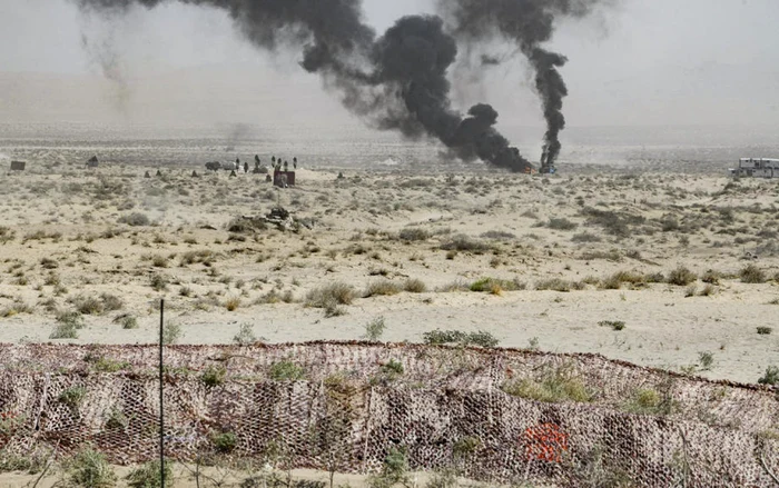 Exerciţiu militar al armatei uzbece FOTO EPA-EFE