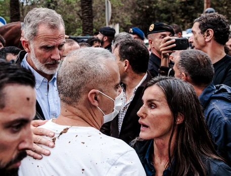 Regina Letizia și Regele Felipe. FOTO: Getty Images