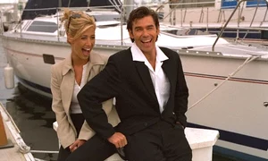 Clive Robertson şi fosta soţie, Libby Purvis jpeg