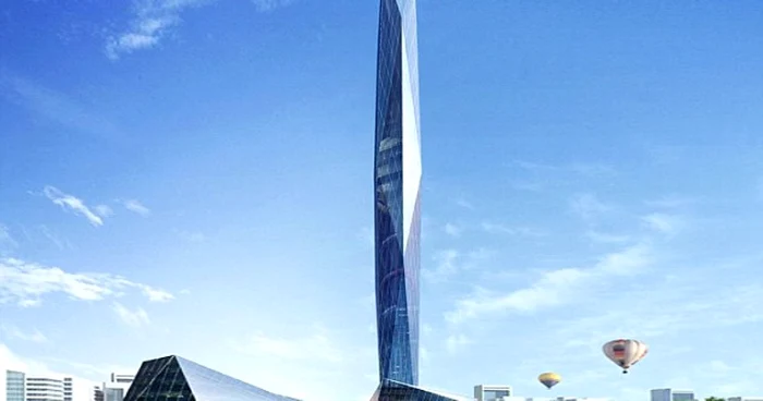 Turnul Infinitya fost creat de firma GDS Architects FOTO Daily Mail