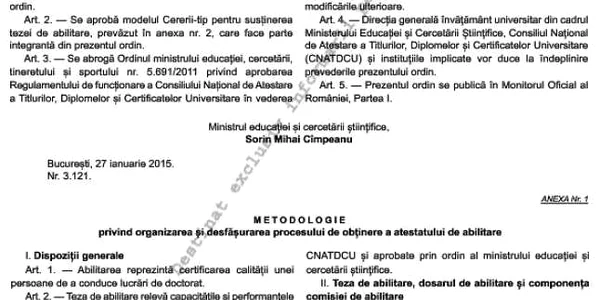 atestat abilitare