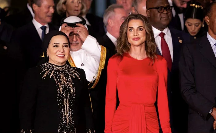Regina Rania a Iordaniei la Marele Muzeu din Egipt foto Instagram (1) jpg