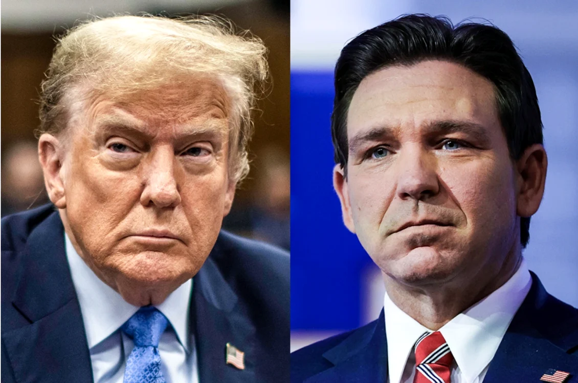 Președintele Trump și guvernatorul Floridei DeSantis