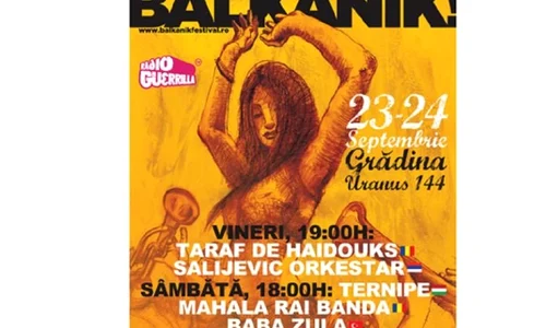 Primul festival românesc de muzică şi cultură balcanică va avea loc în curând la Bucureşti jpeg