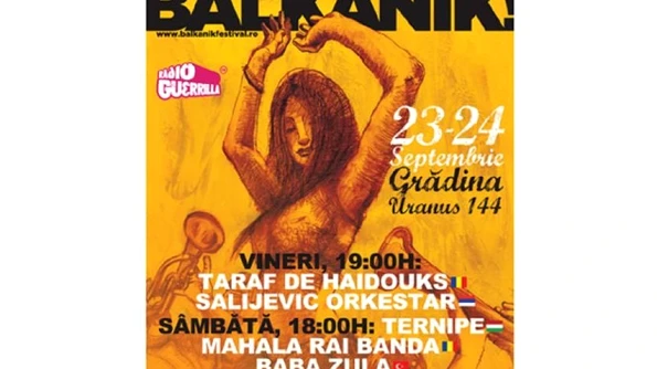 Primul festival românesc de muzică şi cultură balcanică va avea loc în curând la Bucureşti jpeg