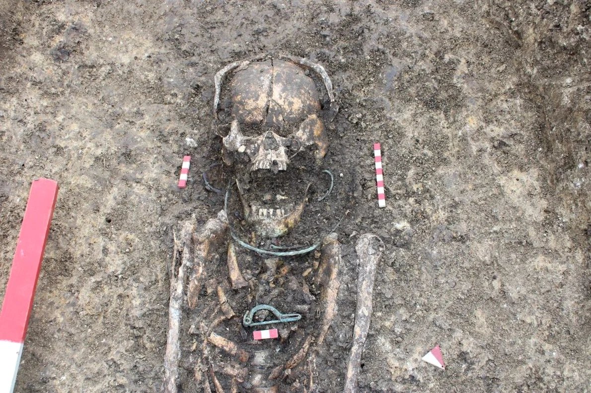 Descoperiri arheologice într-o necropolă sarmatică din Timișoara (© Direcția Județeană de Cultură Timiș)