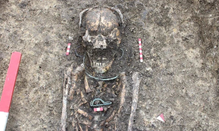 Descoperiri arheologice într-o necropolă sarmatică din Timișoara (© Direcția Județeană de Cultură Timiș)