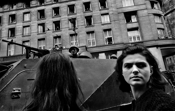 Una dintre fotografiile lui Josef Koudelka din august 1968