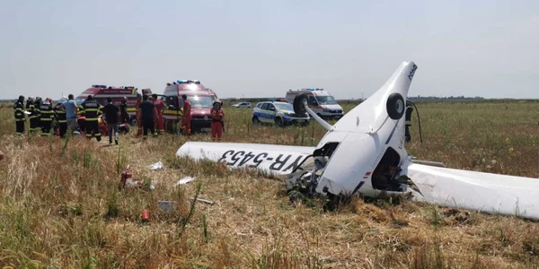 Avion prabusit Chitilia