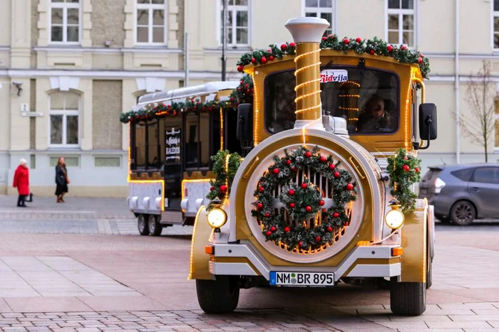 Trenulețul turistic care va ajunge la Timișoara FOTO Andreas Lunapark
