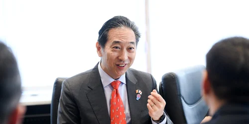 Ambasadorul Japoniei, Katae Takashi, la Maramureș  FOTO Facebook Doru Dăncuș jpg