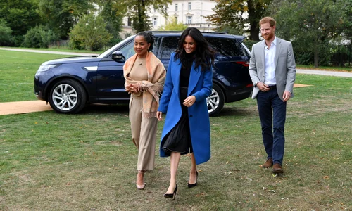 Doria Markle, Meghan Markle și Prințul Harry, Getty (2) jpg