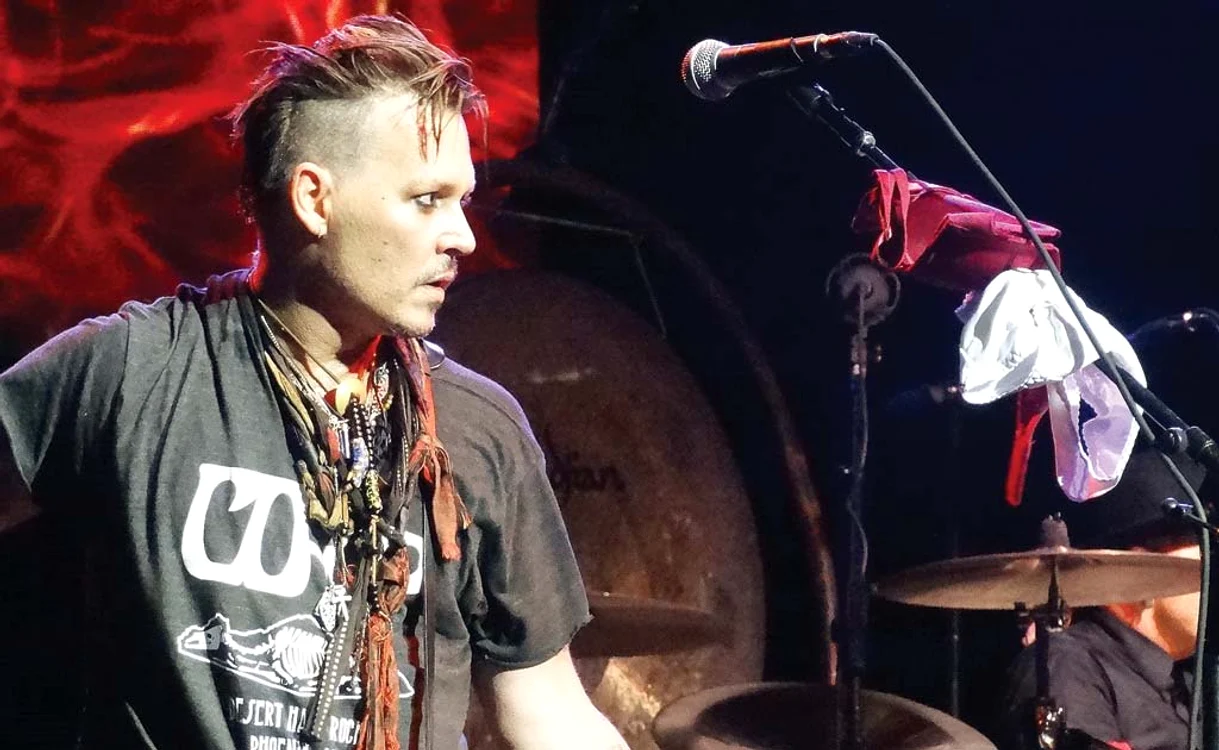 Johnny Depp şi-a dedicat întreaga atenţie proiectului său muzical “The Hollywood Vampires”Fotografii: Guliver / Splashnews