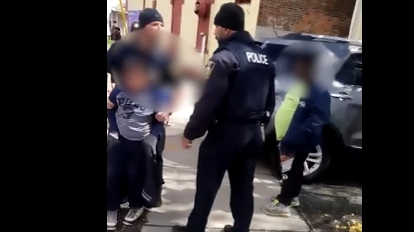 Copila a fost reţinută de poliţie FOTO Arhivă