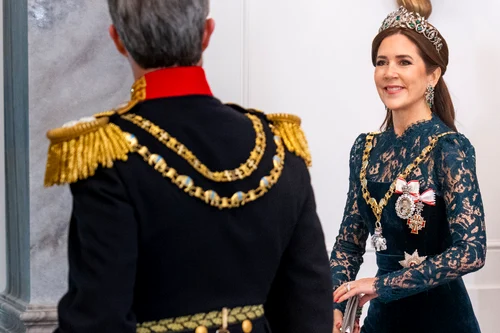 Mary și Frederik în noaptea de Anul Nou, GettyImages