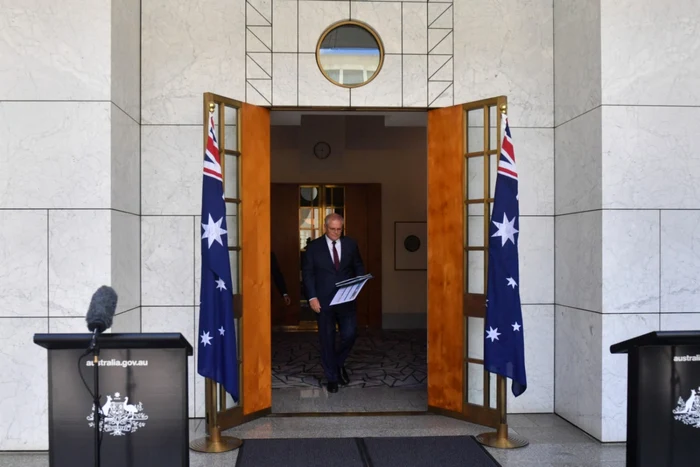 Premierul australian Scott Morrison FOTO EPA-EFE