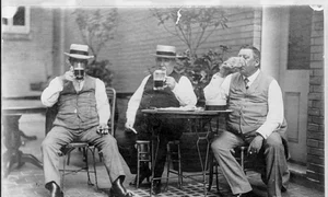 640px Three Democratic bosses of Maryland seated and drinking from mugs   L  to R   George(?) N  Lewis, John S  Kelly, John J  Mahon LCCN2006683418 jpg