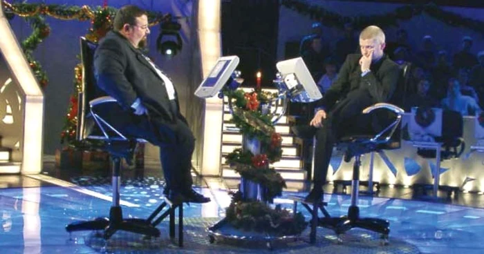 Alături de Cristian Popescu Piedone, la emisiunea „Vrei să fi miliardar“