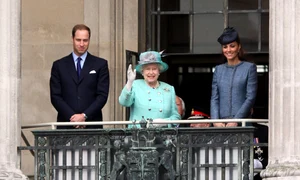 Regina Elisabeta, Prințul William și Kate Middleton profimedia 0720708218 jpg